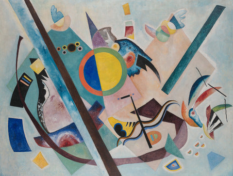 Wassily Kandinsky Multicoloured Circle - Canvas Print