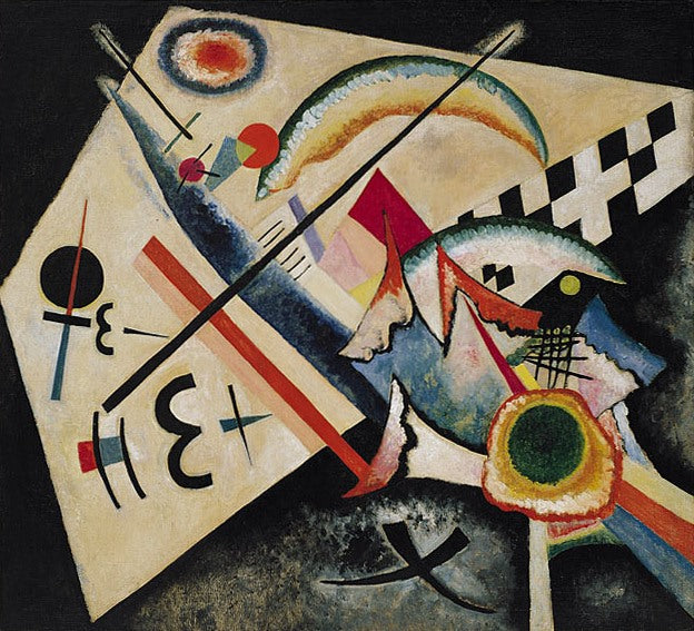 Wassily Kandinsky White Cross - Canvas Print