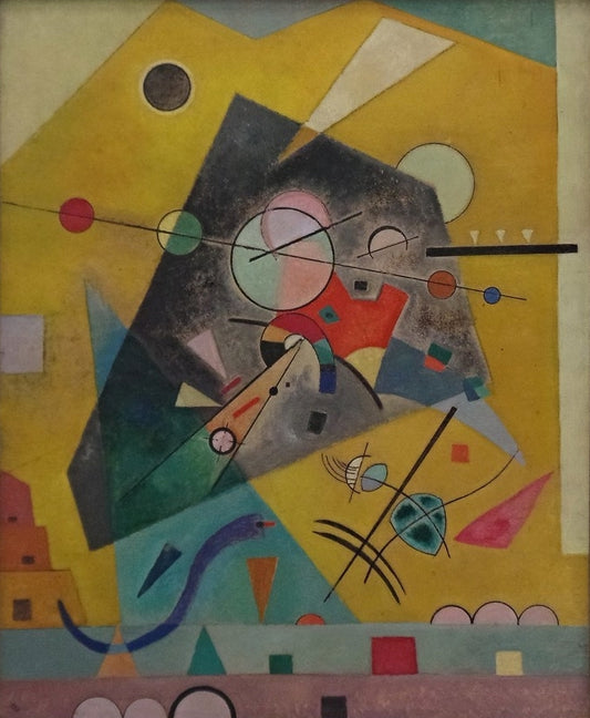 Wassily Kandinsky Quiet Harmony - Canvas Print