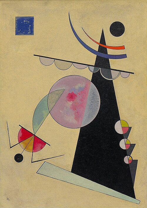 Wassily Kandinsky Bright Unity - Canvas Print