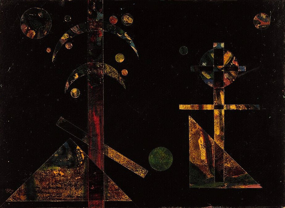 Wassily Kandinsky To Nina for Christmas - Canvas Print