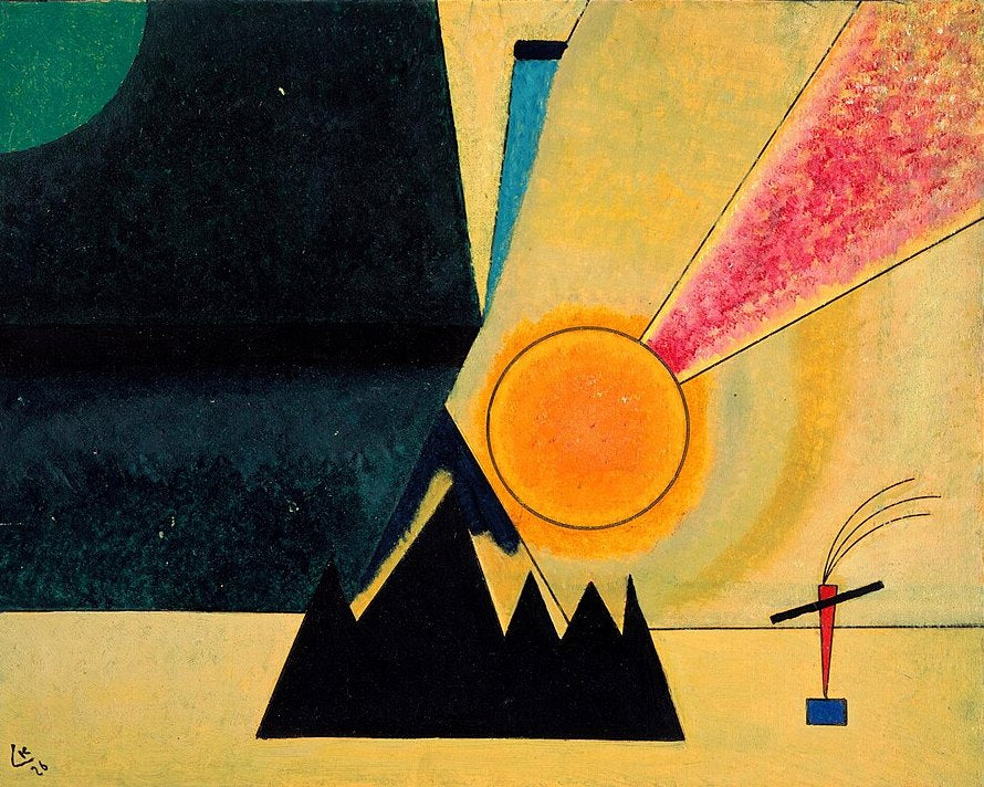 Wassily Kandinsky Development - Canvas Print