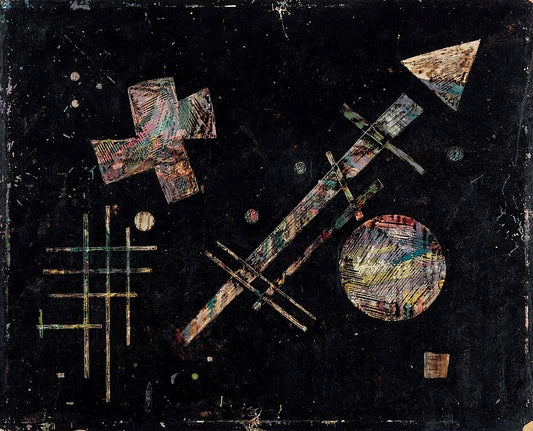 Wassily Kandinsky Isolated Sounds - Canvas Print