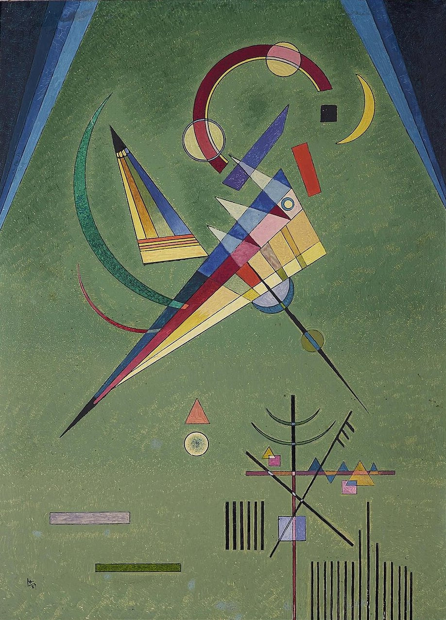 Wassily Kandinsky Free - Canvas Print