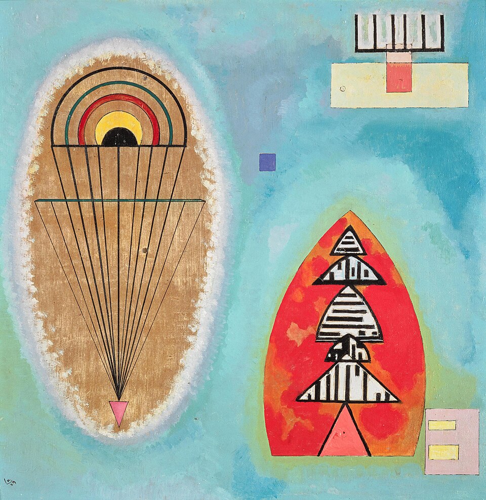 Wassily Kandinsky Cold - Canvas Print