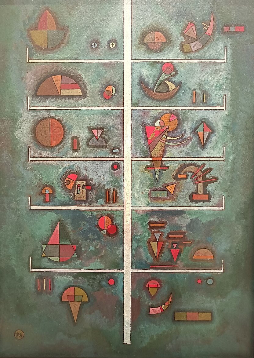 Wassily Kandinsky Levels - Canvas Print
