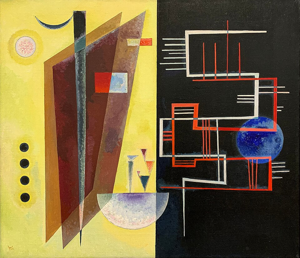 Wassily Kandinsky Inner Alliance - Canvas Print