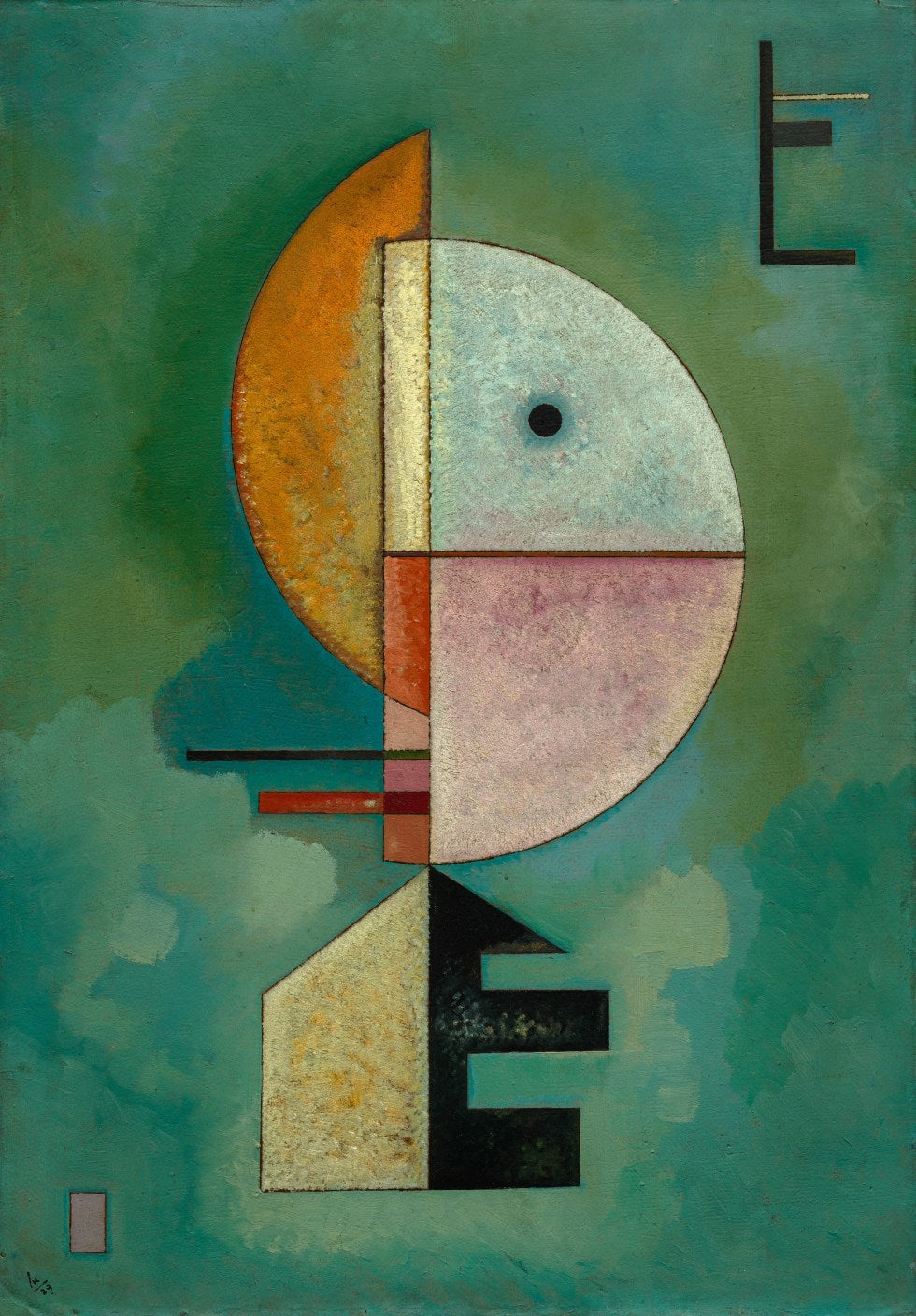 Wassily Kandinsky Upward - Canvas Print