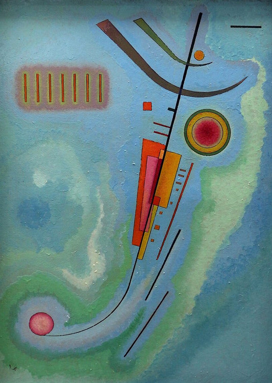 Wassily Kandinsky Leichtes - Canvas Print