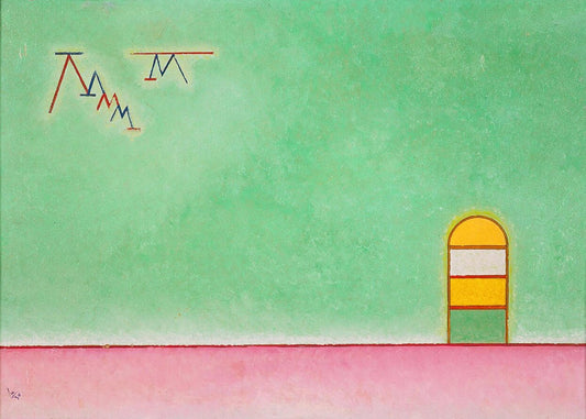 Wassily Kandinsky Green Void - Canvas Print