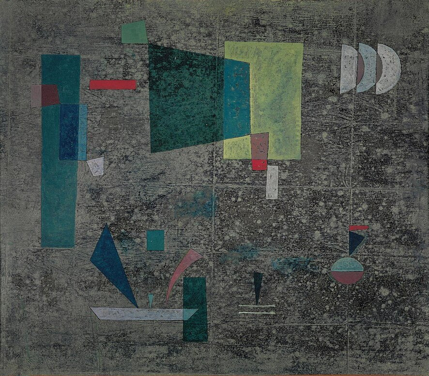 Wassily Kandinsky Slowed Release - Canvas Print