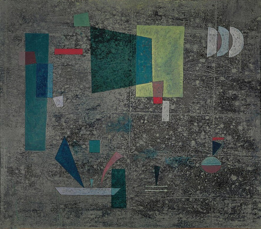 Wassily Kandinsky Slowed Release - Canvas Print