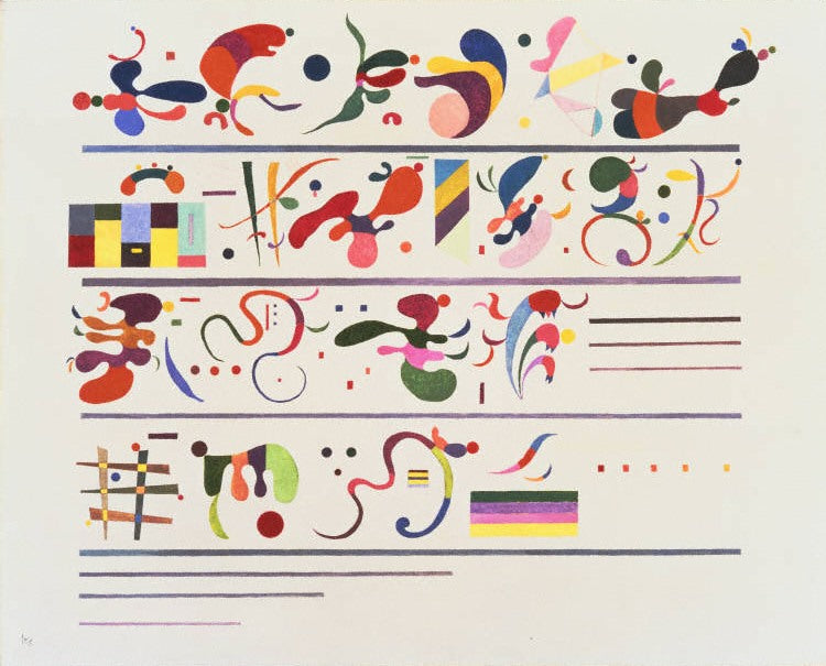 Wassily Kandinsky Succession - Canvas Print