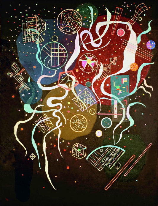 Wassily Kandinsky Movement I - Canvas Print
