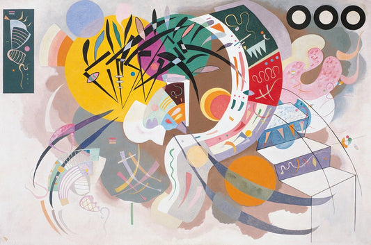 Wassily Kandinsky Dominant Curve - Canvas Print