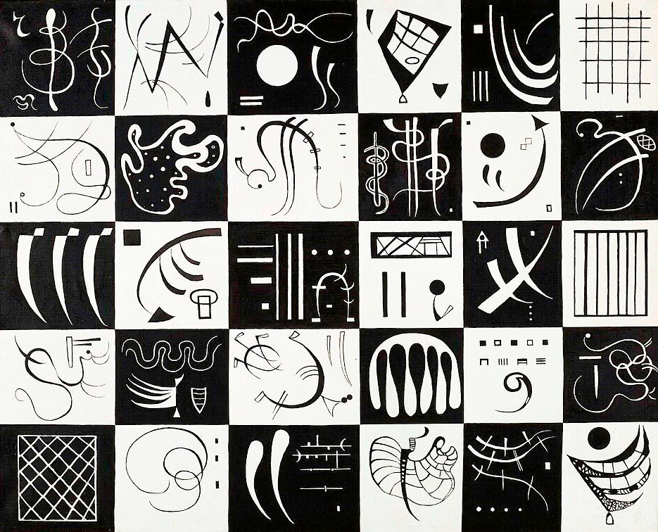 Wassily Kandinsky Thirty - Canvas Print