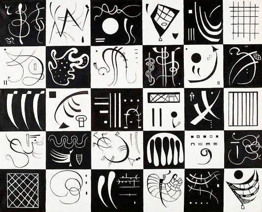 Wassily Kandinsky Thirty - Canvas Print