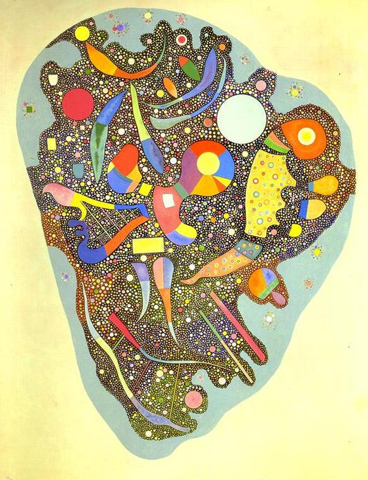 Wassily Kandinsky Colourful Ensemble - Canvas Print