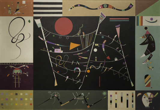 Wassily Kandinsky The Whole - Canvas Print