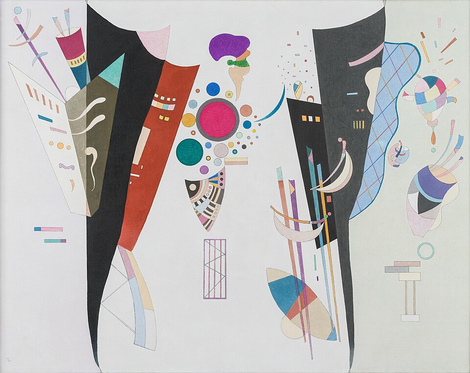 Wassily Kandinsky Reciprocal Accords - Canvas Print