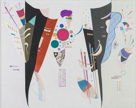 Wassily Kandinsky Reciprocal Accords - Canvas Print