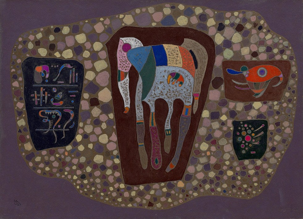 Wassily Kandinsky Fragments - Canvas Print