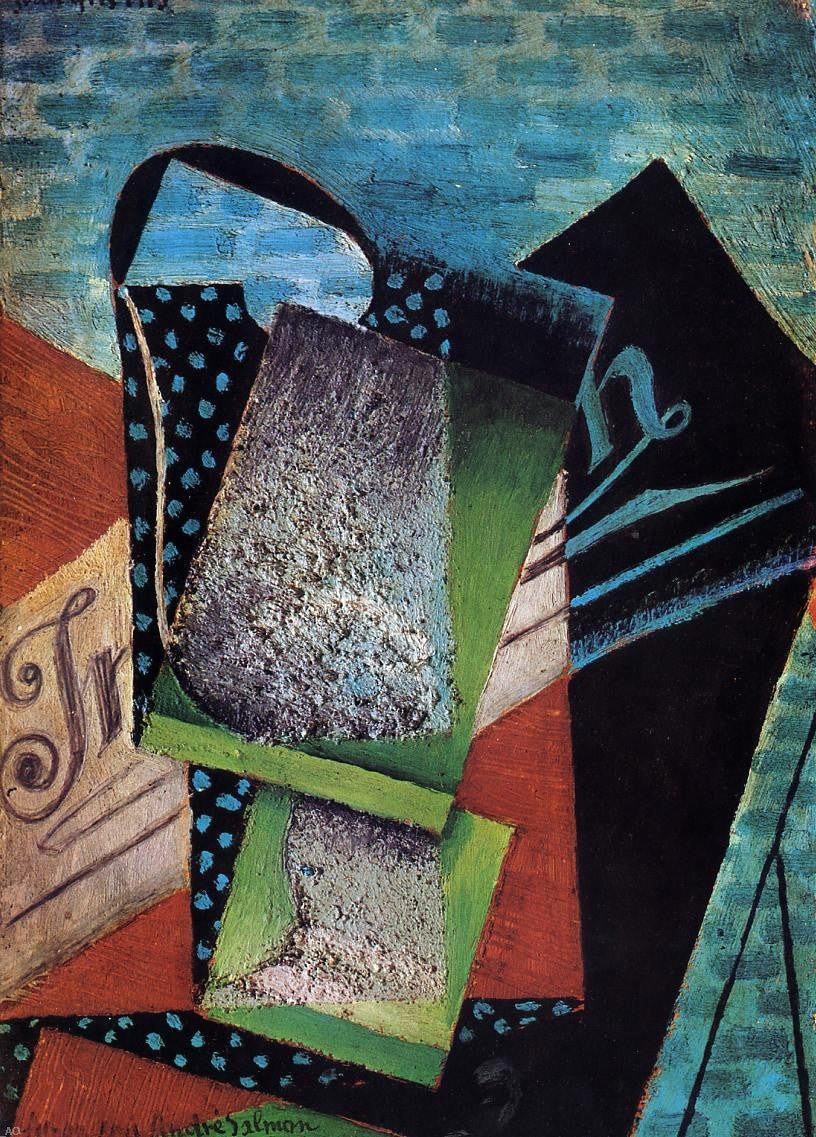  Juan Gris Still Life (dedicated to Andre Salmon) - Canvas Print