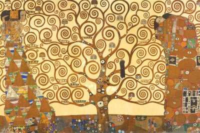  Gustav Klimt A Tree of Life - Canvas Print