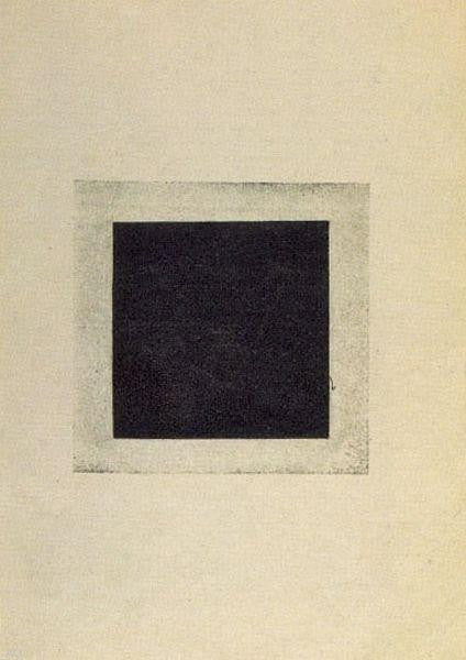  Kazimir Malevich Black Square - Canvas Print