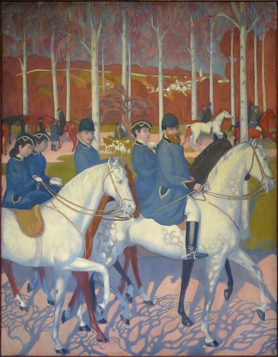 Maurice Denis La Légende de St Hubert - Canvas Print