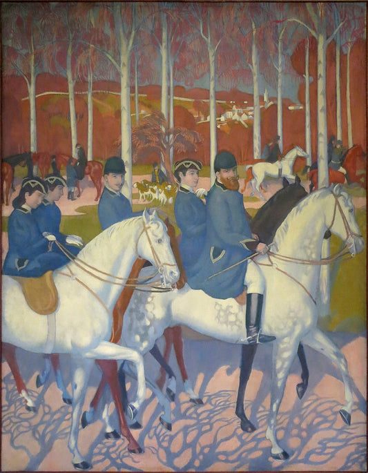 Maurice Denis La Légende de St Hubert - Canvas Print