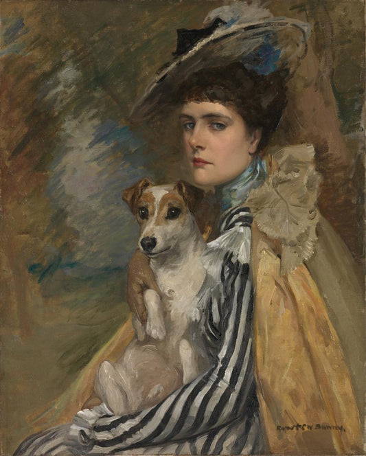 Rupert Bunny Jeanne - Canvas Print