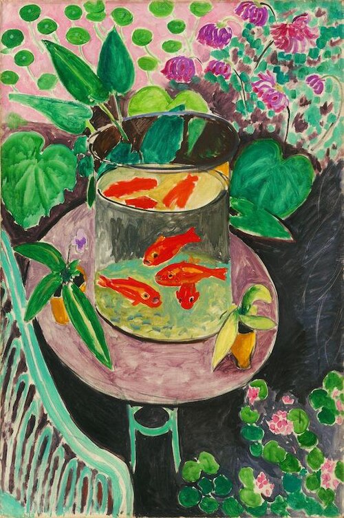 Henri Matisse Goldfish - Canvas Print