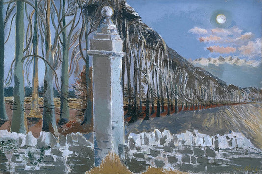 Paul Nash Pillar and Moon - Canvas Print