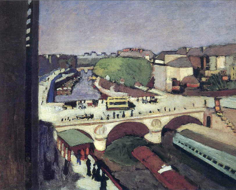 Henri Matisse Saint-Michel Bridge - Canvas Print