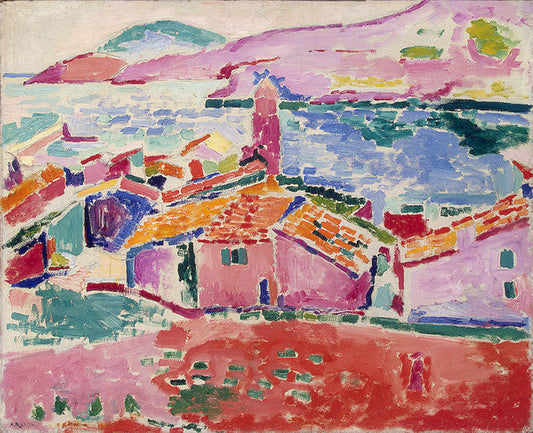 Henri Matisse View of Collioure - Canvas Print