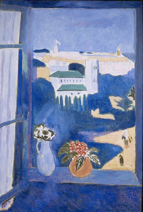 Henri Matisse Window at Tangier, Landscape viewed from a window, Tangiers - Canvas Print