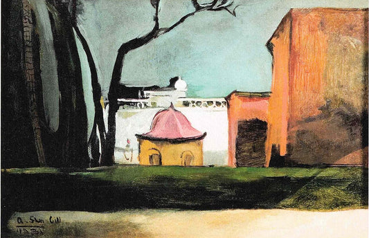 Amrita Sher-Gil View from Majithia House - Canvas Print