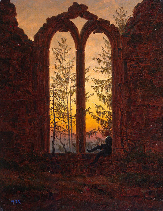 Caspar David Friedrich The Dreamer - Canvas Print
