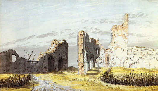 Caspar David Friedrich The Ruins of Eldena - Canvas Print