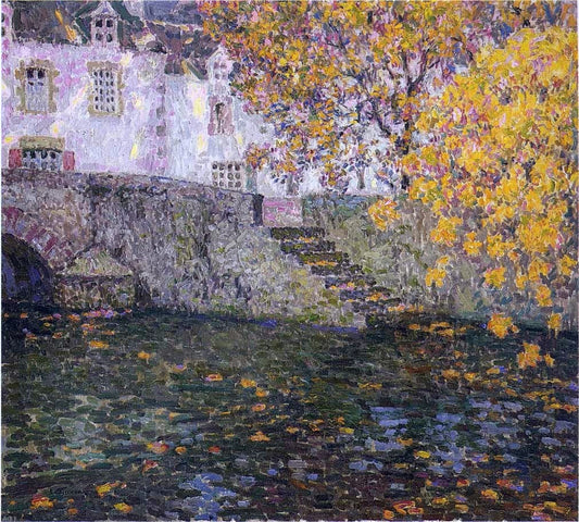  Henri Le Sidaner Autumn - Canvas Print