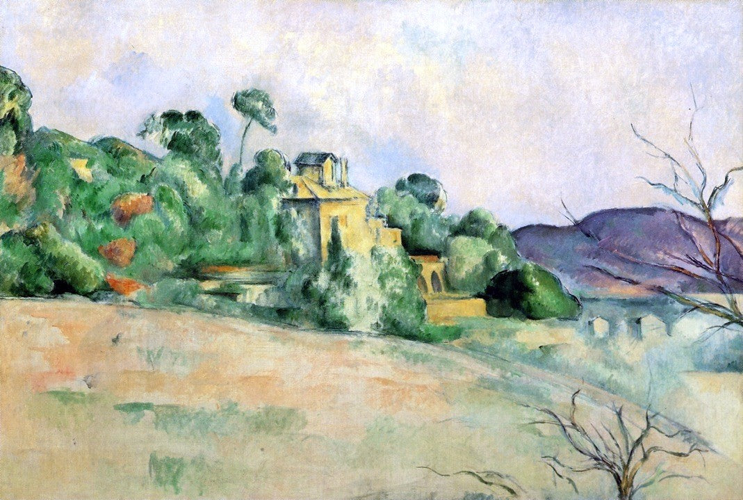  Paul Cezanne Landscape at Midday - Canvas Print