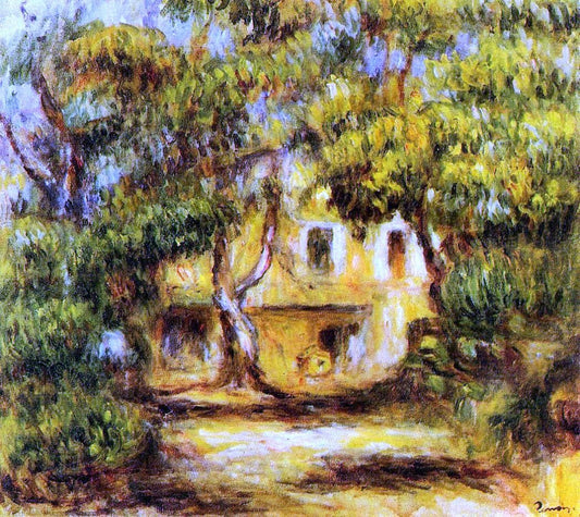  Pierre Auguste Renoir The Farm at Collettes - Canvas Print