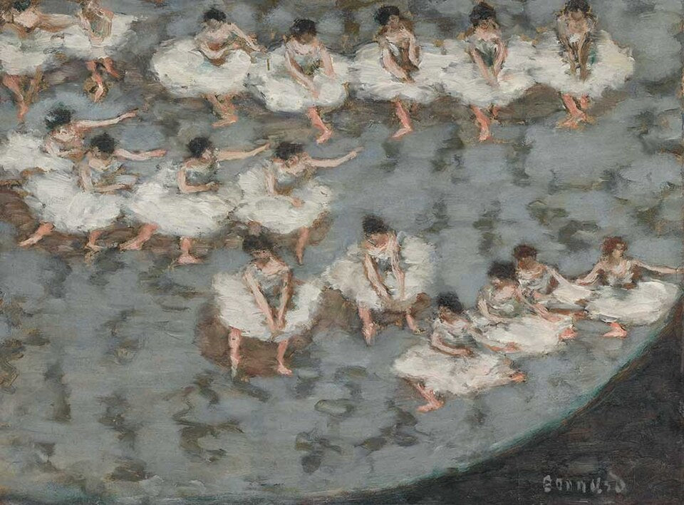 Pierre Bonnard Dancers - Canvas Print