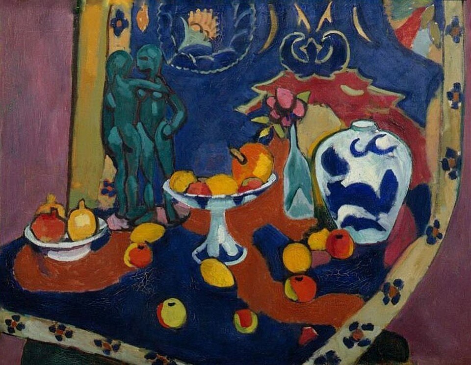 Henri Matisse Fruits and Bronze - Canvas Print
