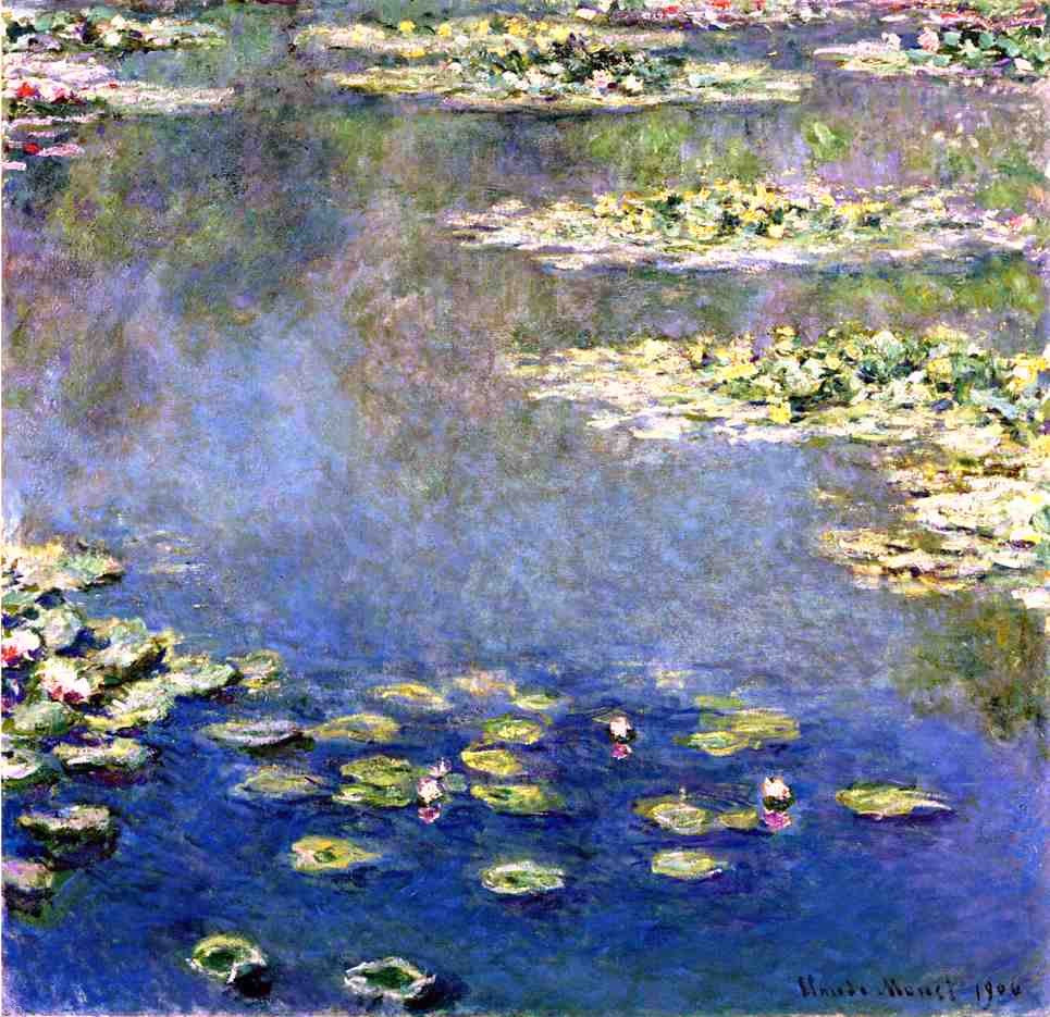  Claude Oscar Monet Water Lilies - Canvas Print