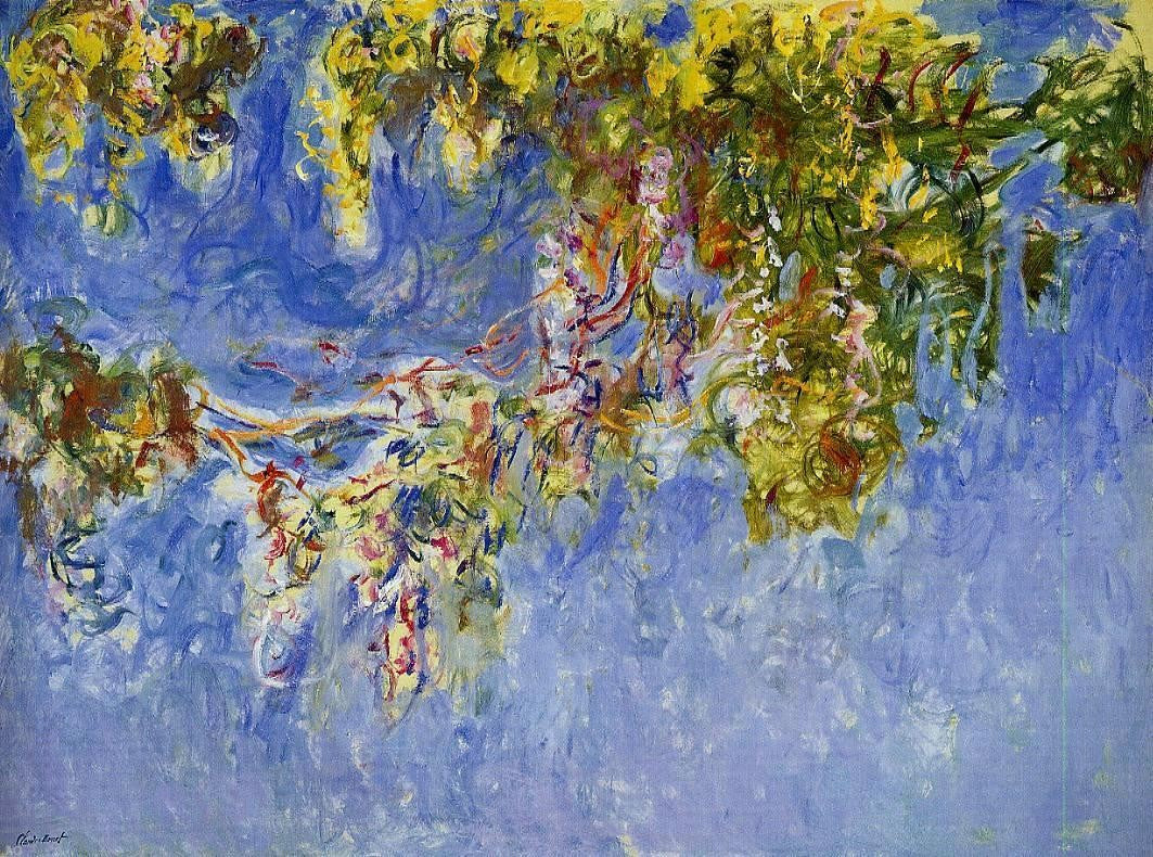  Claude Oscar Monet Wisteria - Canvas Print