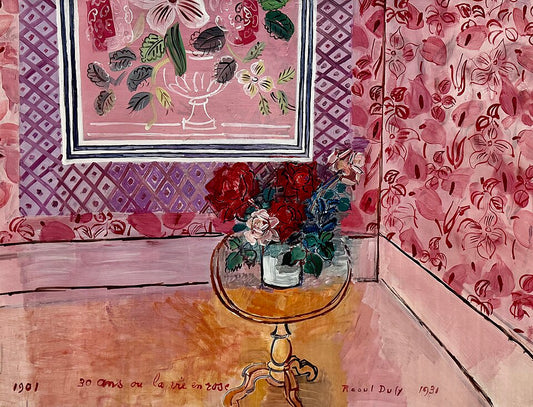 Raoul Dufy Thirty Years, or La Vie en Rose - Canvas Print