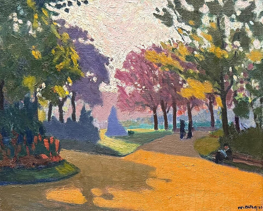 Albert Marquet Luxembourg Gardens - Canvas Print
