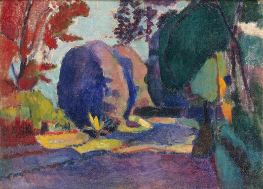 Henri Matisse The Luxembourg Gardens - Canvas Print